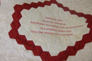 French Dresden, raffle quilt, manor fo retreat photo 004