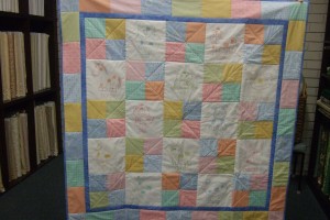 Faye Budd hexy quilt, wagga class, lucy boston block 002